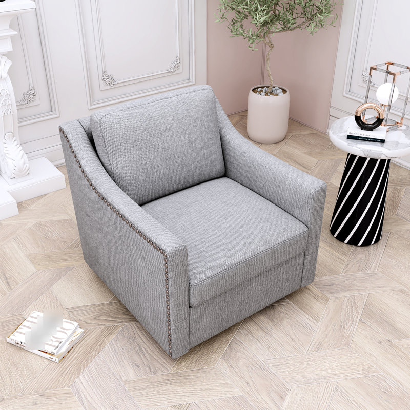 Fauteuil de salon pivotant à 360 degrés Oberlin