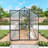 6X14 FT Polycarbonate Walk-In Greenhouse, UV Protection-128769451
