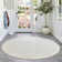 Dunanney Hand Braided Ivory Area Rug