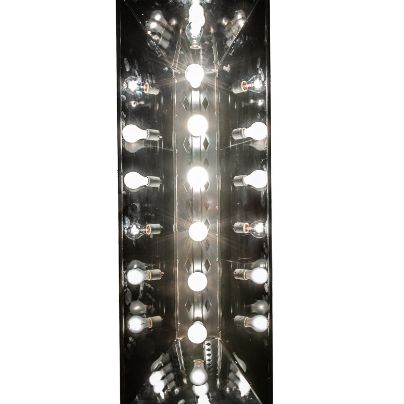 48" Long Laquer Oblong Pendant