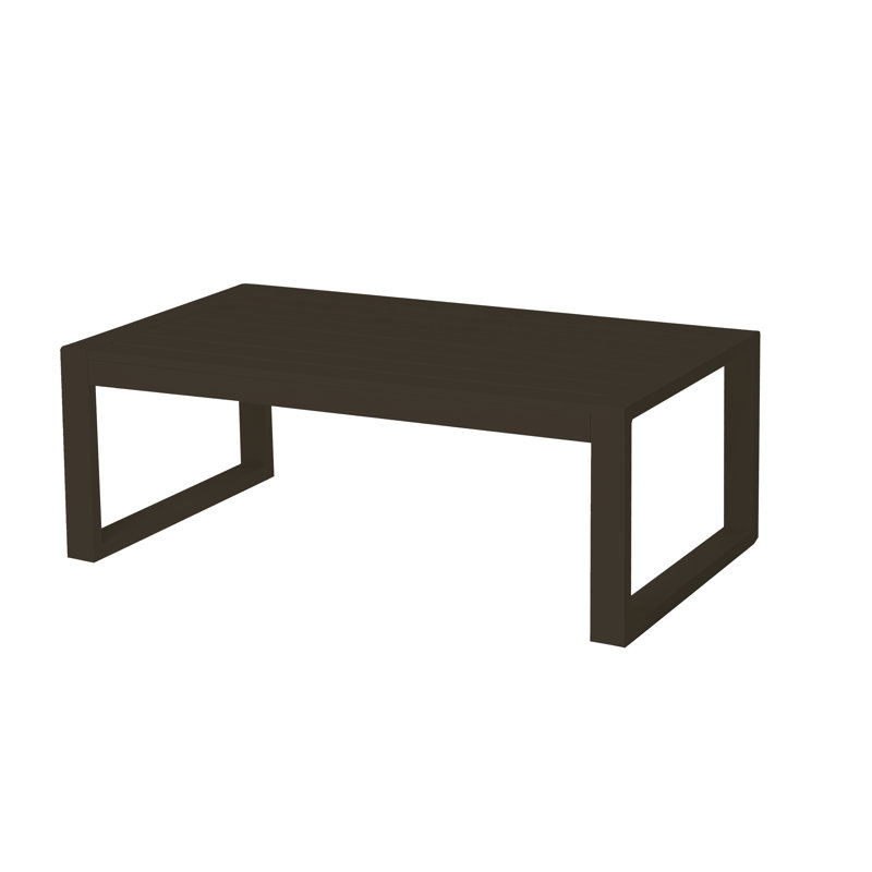 Maelyne Rectangular Metal Outdoor Coffee Table , 90cm cm W 90cm cm D