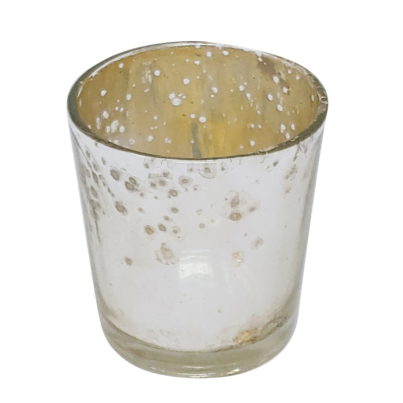 Petit porte-votive en verre, Argent, 8