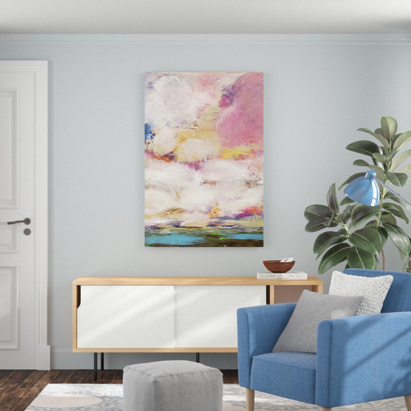 «Long Way II» par Allan Friedlander, reproduction sur toile tendue, H 48 po x l 32 po
