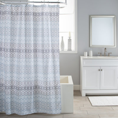 Damarley Striped Shower Curtain