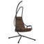  Hanging Egg Chair Folding Anthracite 94 X 107 X 196.5 Cm Steel-1193003528