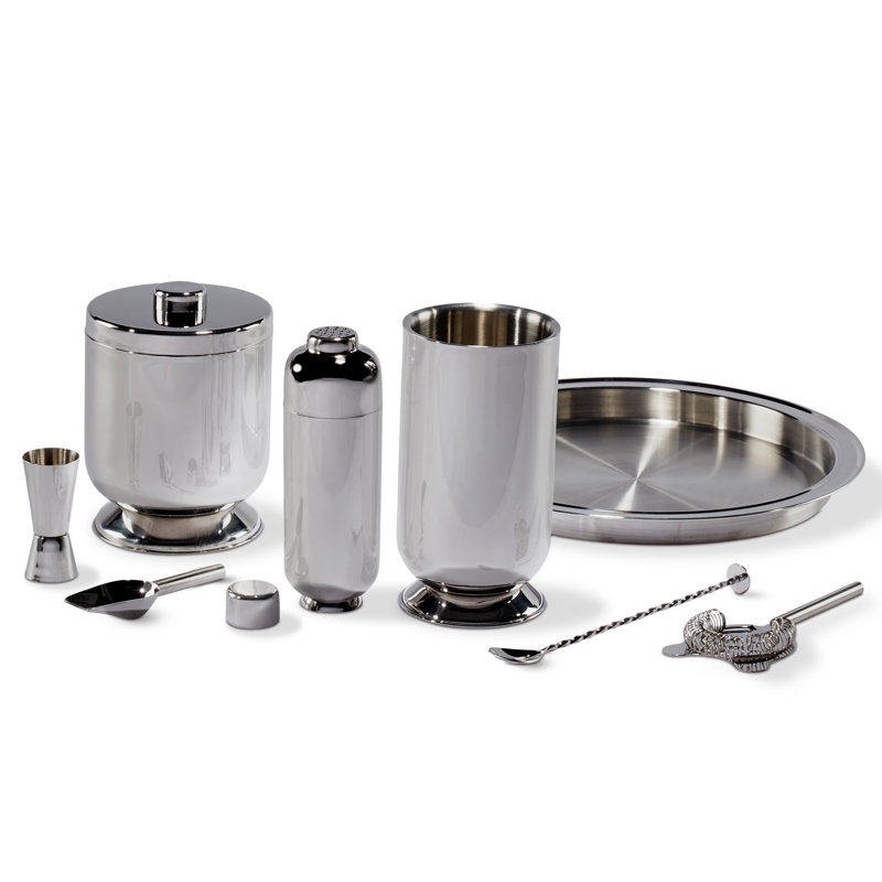 Ensemble d'outils de bar en acier inoxydable