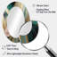 Or et vert marbré Euphoria V - miroir mural ovale moderne-1516293682
