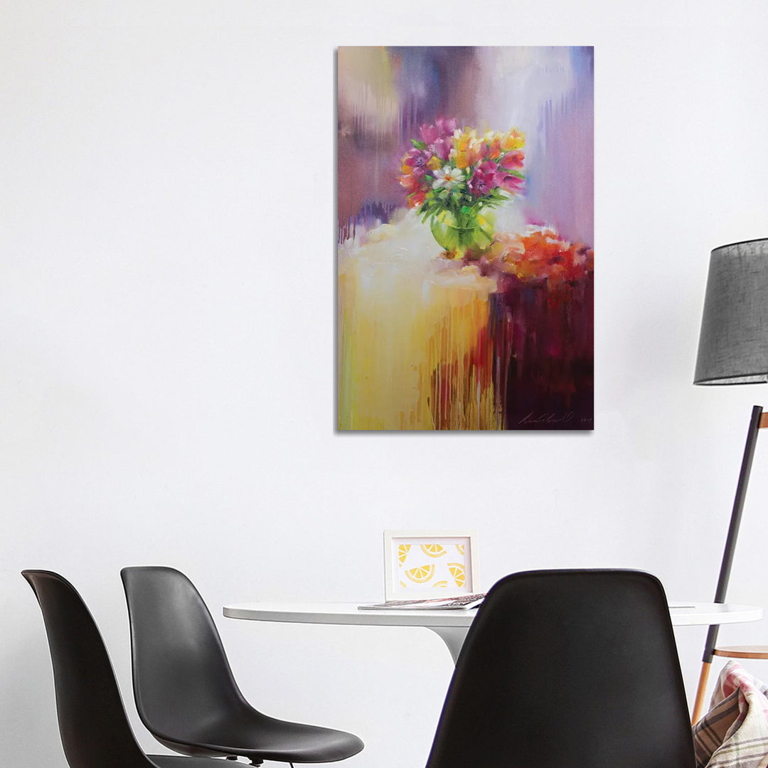 Tulpen von Olha Laptieva - Galerie-verpackte Leinwand Giclée auf Leinwand