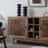 Retro-Style Large-Capacity Sideboard