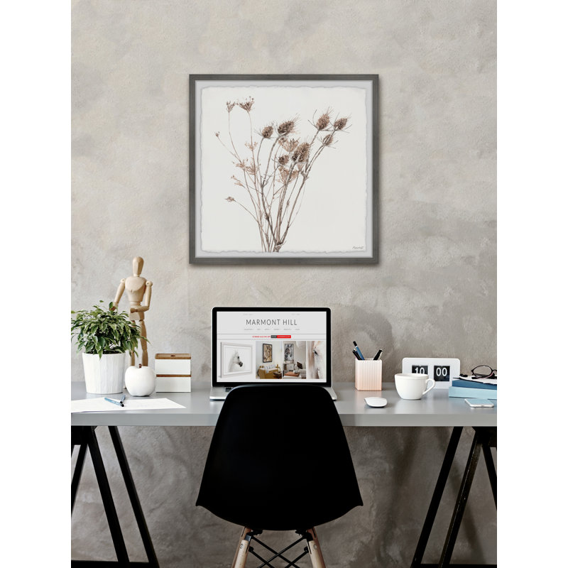 Leafless - Single Picture Frame Painting, 41 cm H x 41 cm W