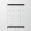 Vitrine en verre trempé avec lumière DEL Bluetooth, serrure, roulettes pour faciliter la mobilité et la sécurité-1636971307