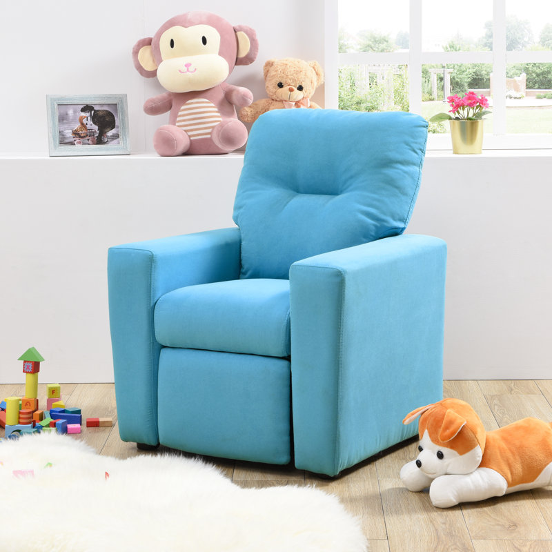 Fauteuil inclinable pour enfant Haubert, Turquoise