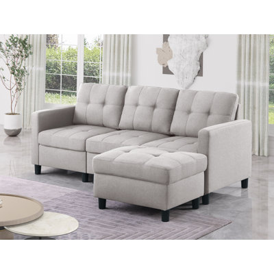 Kentrell Modular Sofa With Ottoman