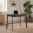 Modern Rectangle Writing Desk with Drawer-521792445