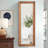 Arejas Rustic Solid Wood Flat Wall Mirror Freestanding Mirror-955546509-1033792997