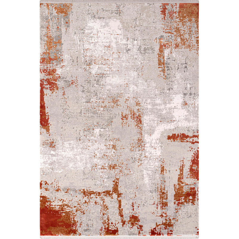 Luxurious Woven Carpet, Cream Color, 31.5 x 59.1 inches | Viscose & Acrylic Blend, 2500 g/m², 0.3 inches Pile Height | Cotton/Jute Backing, 1,500,000 Thread Points | Perfect for Living Room & Bedroom Décor