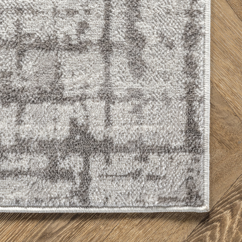 Abstract Indoor Rug, Rectangle 8' x 10'