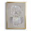 White Iris I, reproduction encadrée de qualité supérieure - prête à être accrochée-88285598-88285597