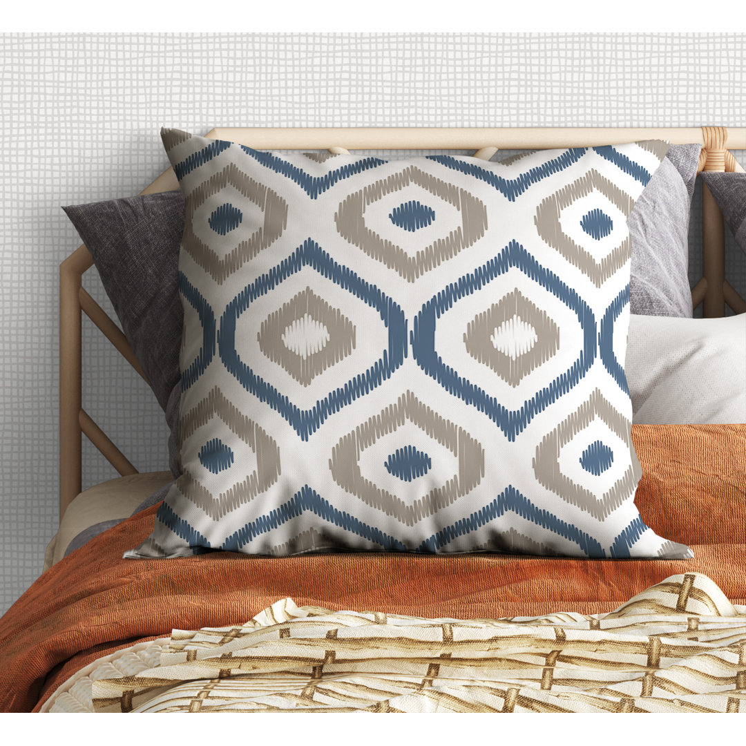  Microfiber Throw Pillow Uzbek Madison Renee 