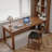 Light-walnut Rectangular Solid Wood desk-1705967453