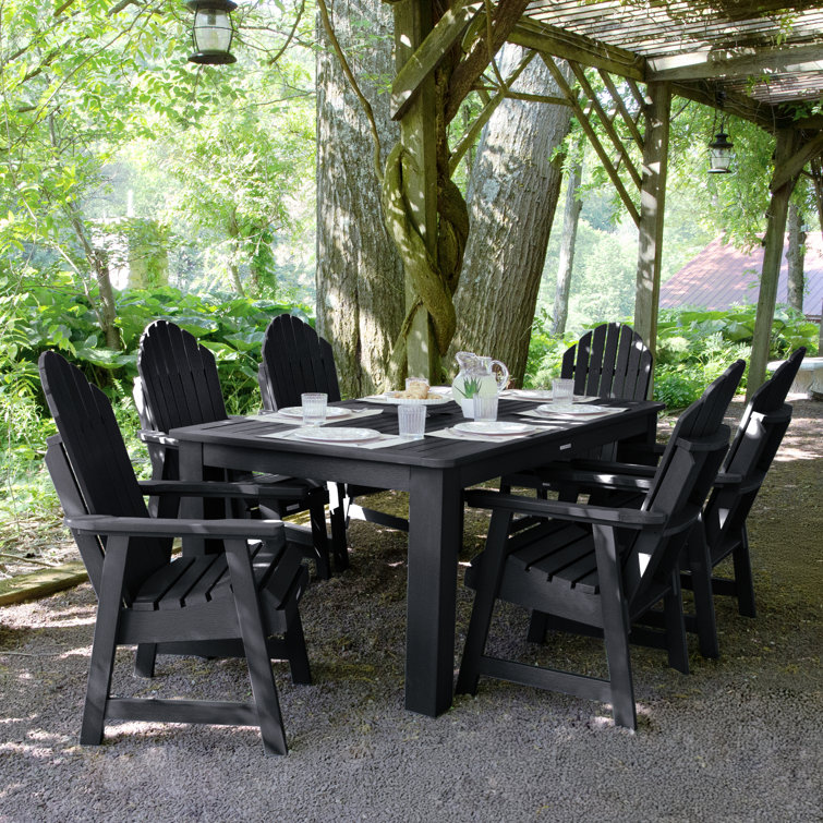 Macias 6 - Person Patio Dining Set with Rectangular Table