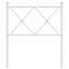 Metro Lane Metal Replace Headboard White 90Cm-1488728571-1488728517