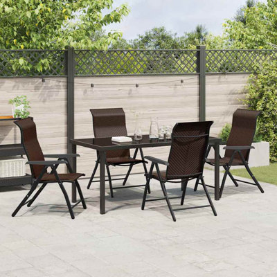 4 - Person Patio Dining Set Table,