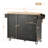 Solid Wood Top Kitchen Island-1210873231