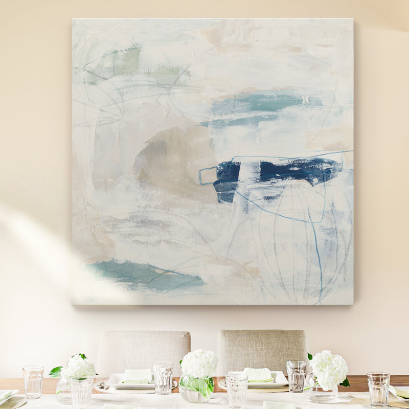 «Pebble Coast II», reproduction d'art sur toile, H 16 po x l 16 po x P 1 po, Toile tendue