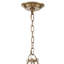 Lustre en roue de chariot à 8 lumières de style bougie Akir-1333886946