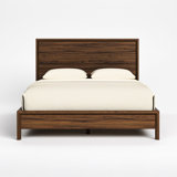 Stickley Saranac Bed, Solid Rustic Walnut, Sustainable Construction, Accommodates Standard Mattress and Box Spring, 15in Footboard, Made in USA
