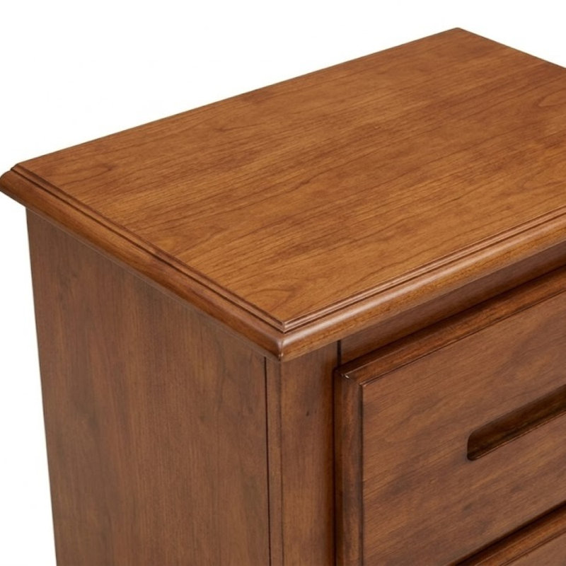 Kervix Brown 2 Drawers 18In. W Nightstand