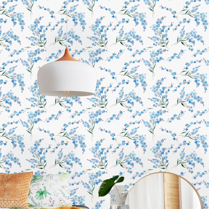 Rouleau de papier peint adhésif Provo, L 16,67 po x l 25 po