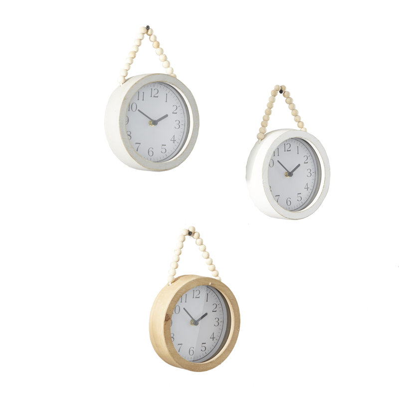 Abdur Wood Wall Clock