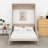 Murphy Bed With Built-In Sofa And LED Lighting