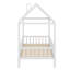 Lit simple en bois avec clôture de protection-1837447235