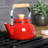 1.5 Quart Tea Kettle With Fold Down Handle in Blue-86876977