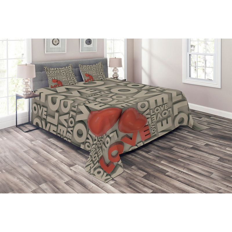 Modern & Contemporary Polyester Coverlet