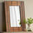 Heritage Elegance: Classic Wood-Framed Wall Mirror