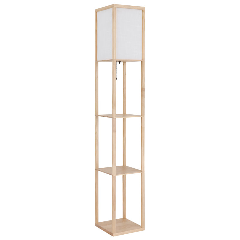 159cm Novelty Floor Lamp, Brown, White