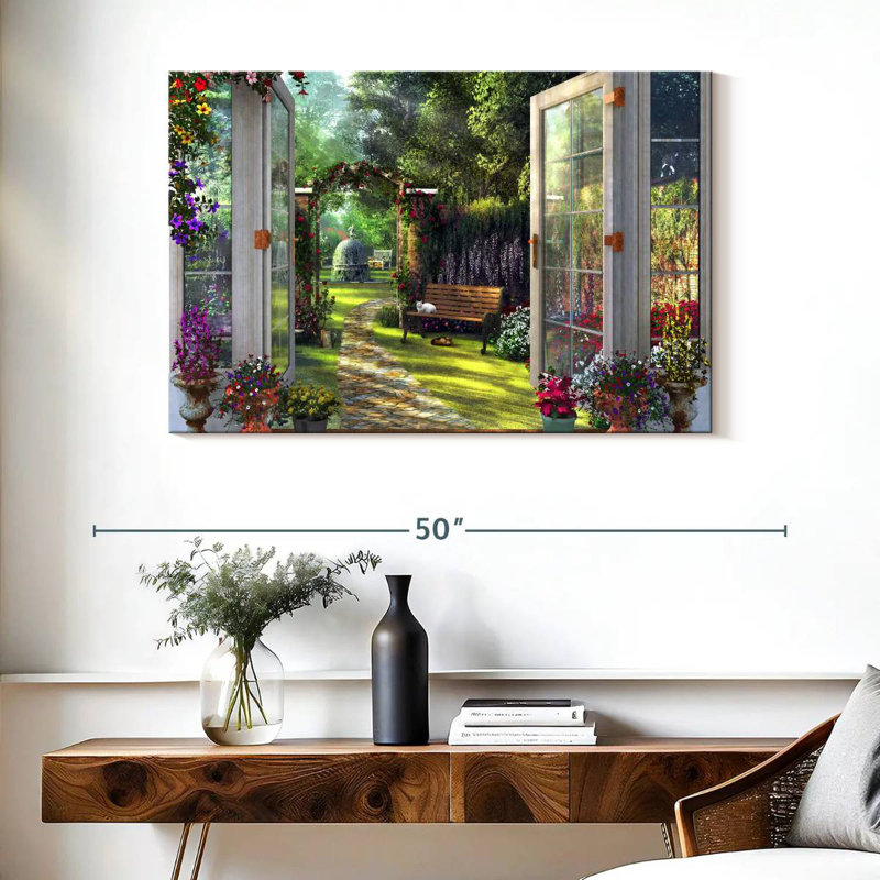 Senne Home Garden View, H 26 po x l 39 po