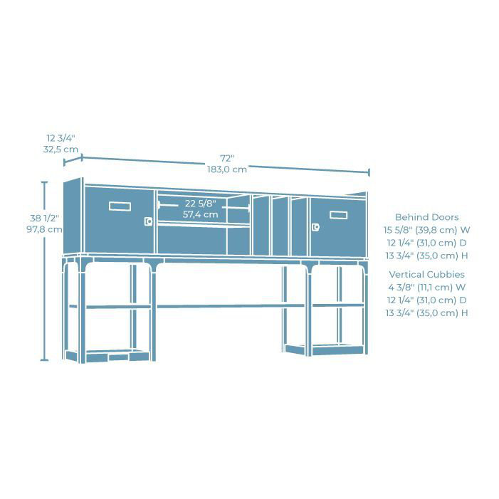 Bureau de bureau 72 po Foundry Road