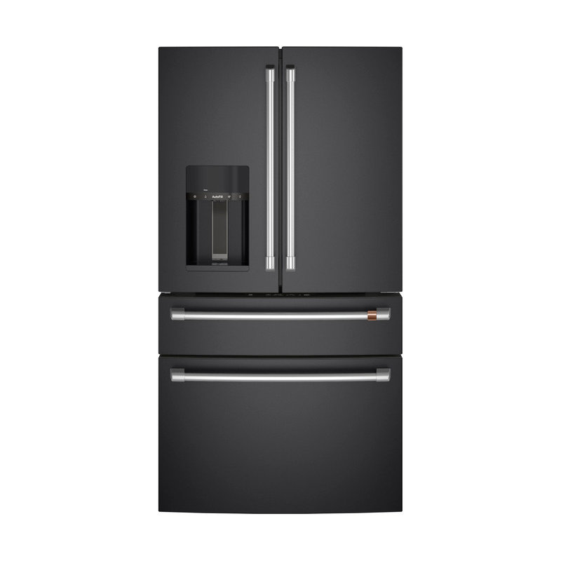 French-Door Smart Refrigerator, Matte Black