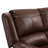 Jackson 59.4" Wide Modern And Upholstered Leather Manual Reclining Loveseat Sofa, 2-Seater Recliner Couch-1255423391