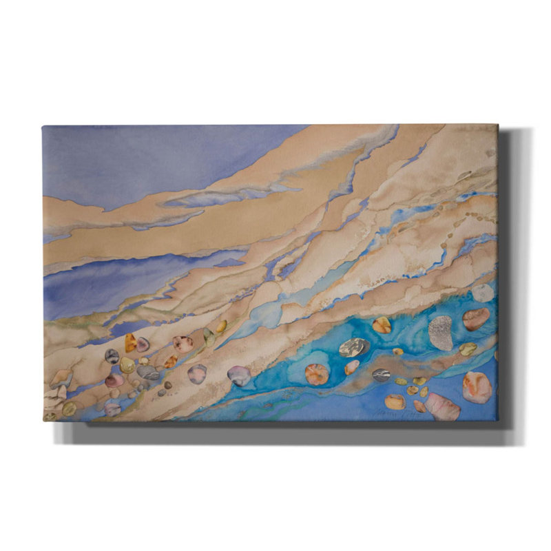 Sur toile, H 26 po x l 40 po x P 1,5 po
