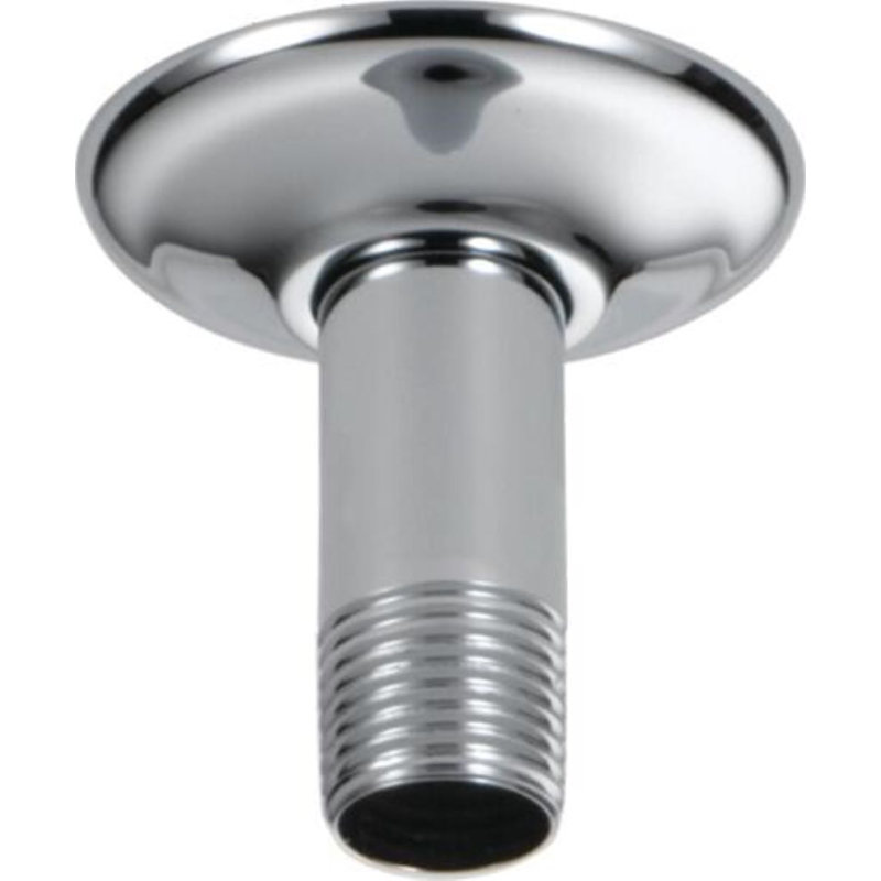 Bras de douche et rebord Universal Showering Components, Chrome