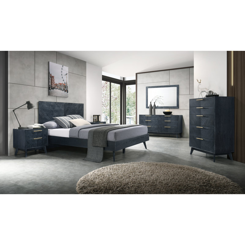 Domburg Engineered Wood Wall Mirror