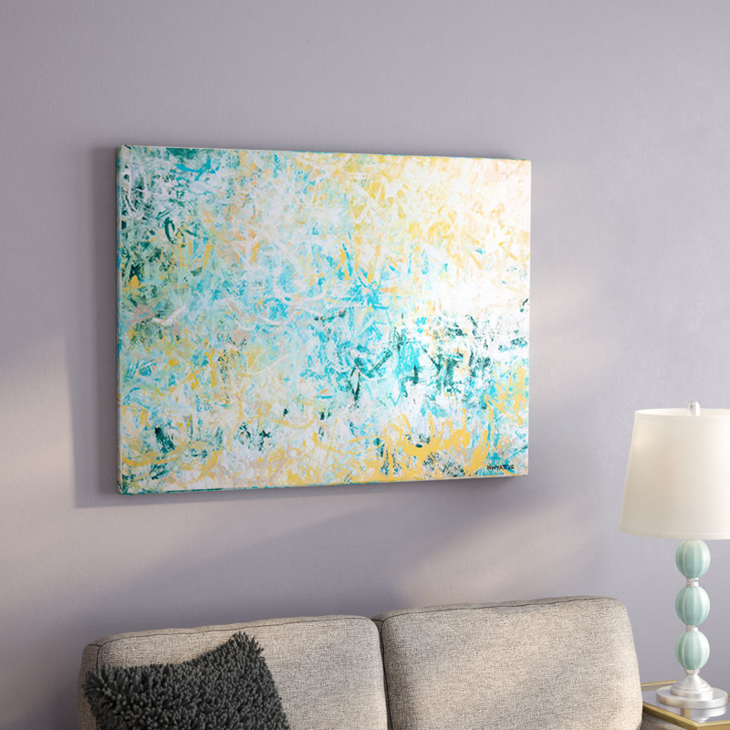 «Elation» par Norman Wyatt Jr. - reproduction sur toile tendue, H 20 po x l 30 po x P 1,5 po