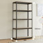5 Tier Adjustable Garage Storage Shelving, Heavy Duty Metal Rack for Warehouse
