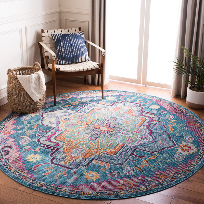 Gonzalez Performance Oriental Rug, Round 8'